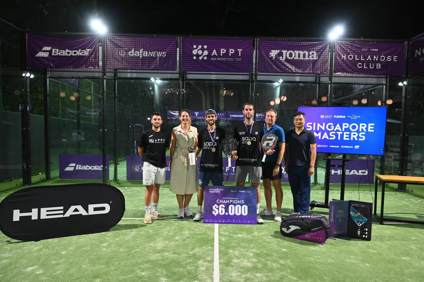 Prosesi awarding Singapore Masters